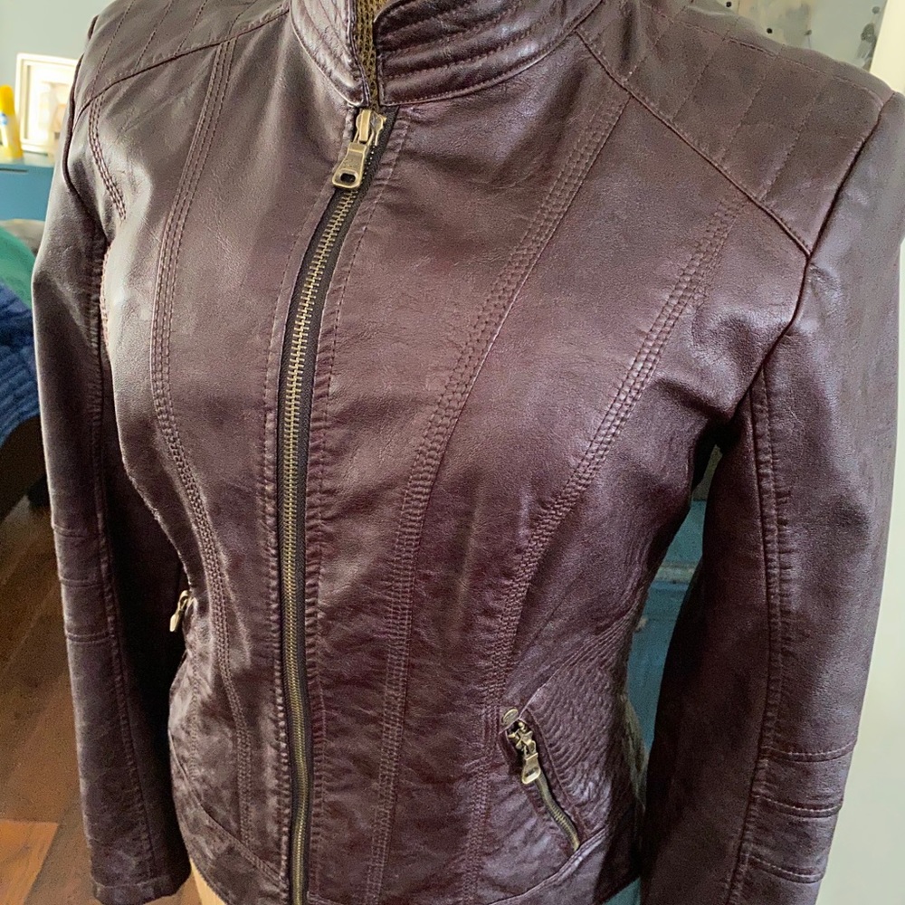 Leather jacket